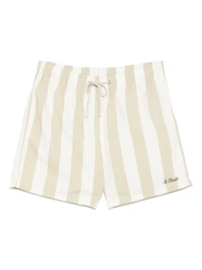 Mc2 Saint Barth 'gustavia' Sand Beige Swimsuit