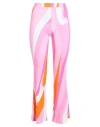 Mc2 Saint Barth Gwenda Woman Pants Pink Size Xs/s Viscose, Elastane In Pink