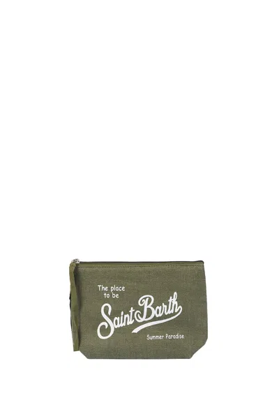 Mc2 Saint Barth Handbag Aline In Green