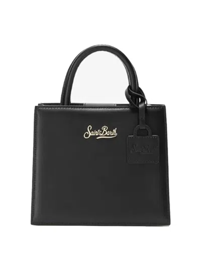 Mc2 Saint Barth Borsa Shop Bag Mini Nera In Black