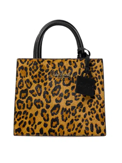 Mc2 Saint Barth Handbag In Orange