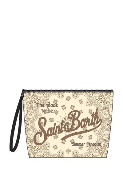 Mc2 Saint Barth Handbag In Cream