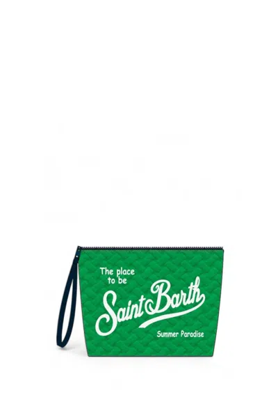 Mc2 Saint Barth Handbag In Green