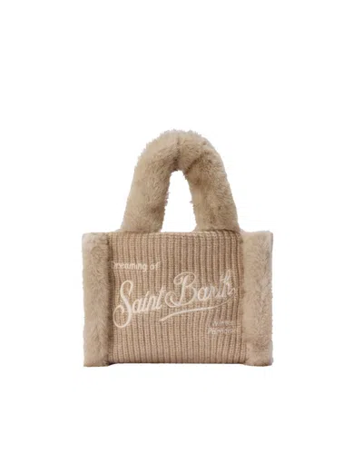 Mc2 Saint Barth Handbag In Sand
