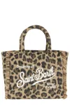 Mc2 Saint Barth Handbag With Strap In Animal Print