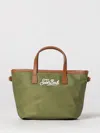 Mc2 Saint Barth Shoulder Bag Woman In Green