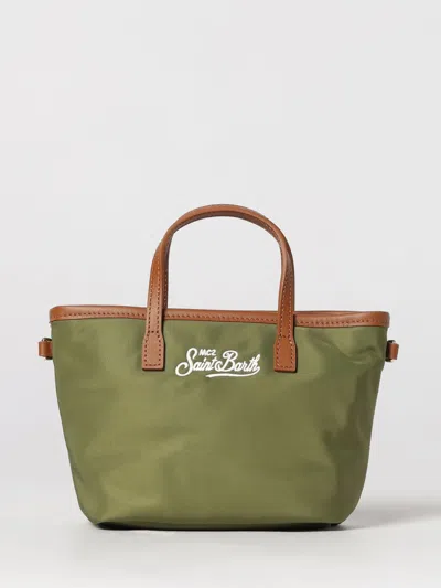Mc2 Saint Barth Shoulder Bag Woman In Green
