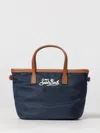 Mc2 Saint Barth Shoulder Bag Woman In Blue