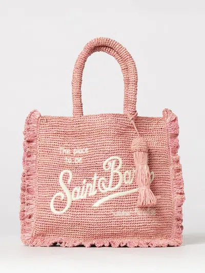 Mc2 Saint Barth Shoulder Bag Woman In Pink