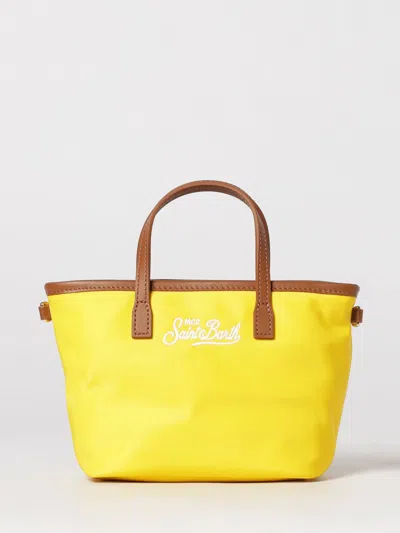 Mc2 Saint Barth Shoulder Bag Woman In Yellow