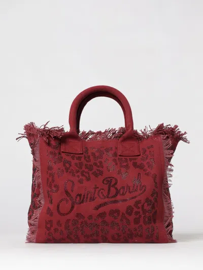 Mc2 Saint Barth Handbag Woman  In Burgundy