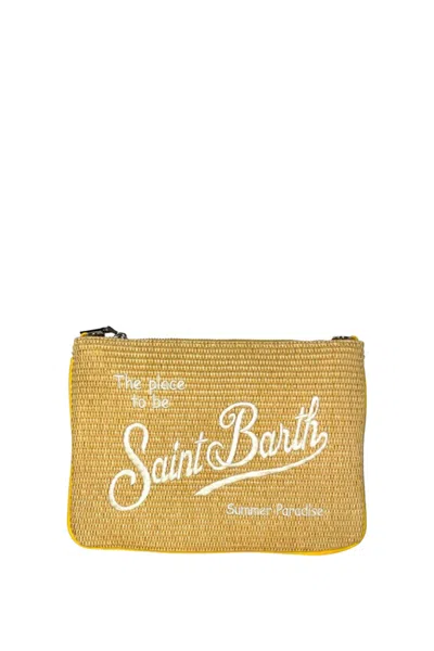 Mc2 Saint Barth Handbag In Yellow