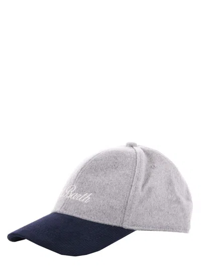 Mc2 Saint Barth Logo Embroidered Baseball Cap In Multi