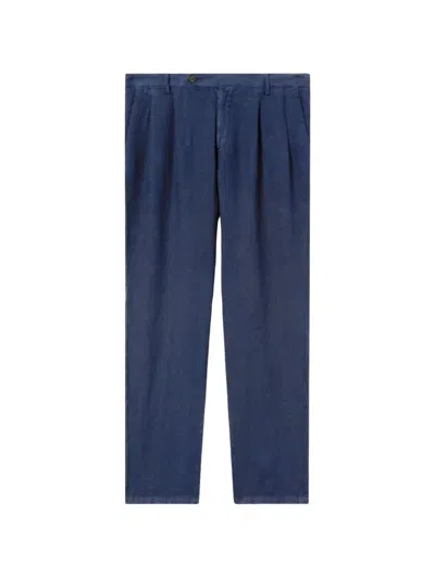 Mc2 Saint Barth Havier Pleated Tailored Trousers In Multi