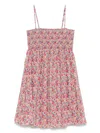 Mc2 Saint Barth Hawa Mini Dress In Red
