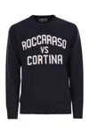 Mc2 Saint Barth Après-ski Collection Man Sweater Black Size M Wool, Viscose, Cashmere, Polyamide In Black