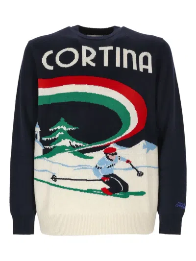 Mc2 Saint Barth Heron C Jumper In Multi