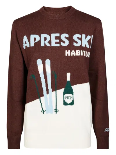 MC2 SAINT BARTH HERON GRAPHIC SWEATER