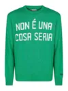Mc2 Saint Barth Saint Barth-motif Sweater In Green