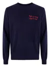 Mc2 Saint Barth Heron Jersey In Blue