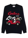 Mc2 Saint Barth Heron Jumper In Blue