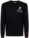 Mc2 Saint Barth Embroidered Long-sleeve Sweater