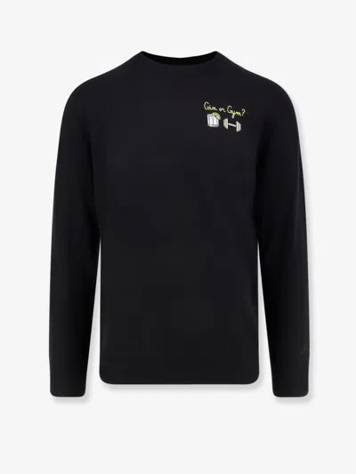 MC2 SAINT BARTH HERON LIGHT EMBRY WOOL BLEND SWEATER