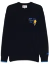 Mc2 Saint Barth Heron Light Sweater In Blue