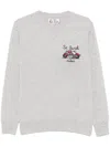 Mc2 Saint Barth Heron Light Sweater In Grey