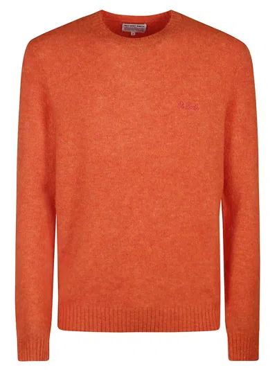 Mc2 Saint Barth Heron Sweater In Orange