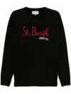 Mc2 Saint Barth Heron Sweater In 黑色