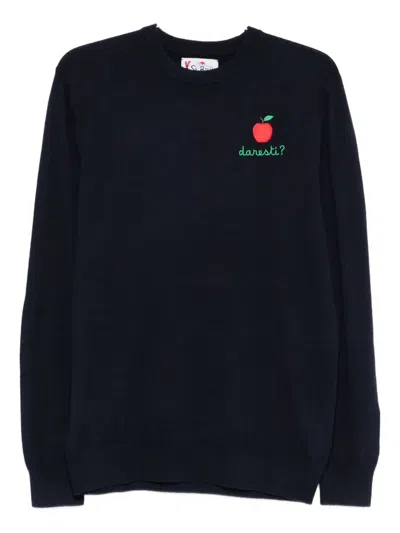 Mc2 Saint Barth Heron Sweater In Blue