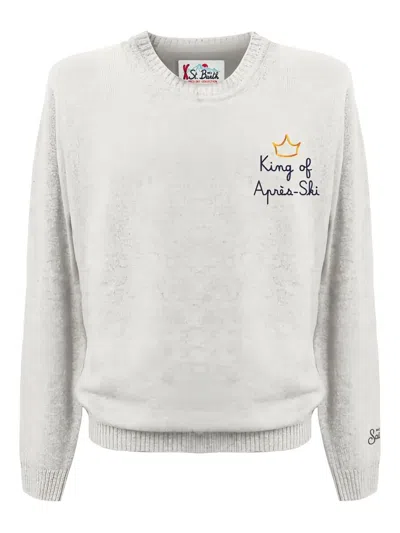 Mc2 Saint Barth Heron Top In White