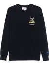 Mc2 Saint Barth X Peanuts™ Heron Sweater In Blue