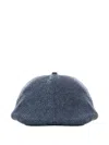 Mc2 Saint Barth Herringbone Newsboy Hat