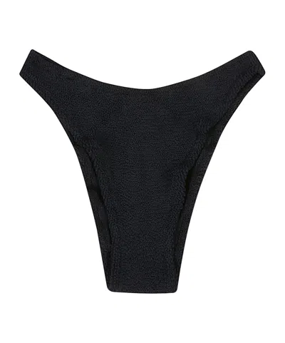 Mc2 Saint Barth Woman Black Classic Crinkle Swim Briefs Elise