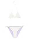 Mc2 Saint Barth Holly Bikini Set In White