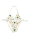Mc2 Saint Barth Holly Triangle Bikini In White