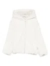 Mc2 Saint Barth Hooded Bear-appliqué Jacket In White