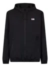 Mc2 Saint Barth Hooded Jacket In Black