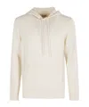 Mc2 Saint Barth Hooded Knit In Neutral