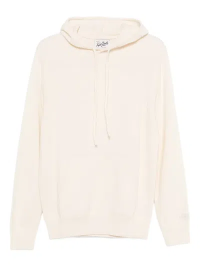 Mc2 Saint Barth Hoodie Knitwear In Neutral