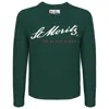 Mc2 Saint Barth Hoodie Man  - Light St Moritz Bomber 51 Patch - Green