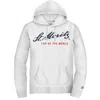 Mc2 Saint Barth Hoodie Man  - Tribeca St Moritz 10 Patch Emb - White
