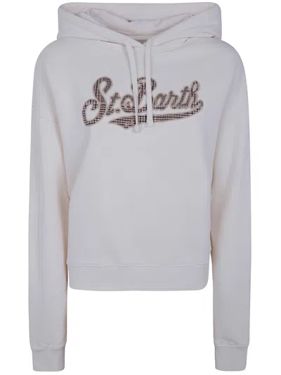 Mc2 Saint Barth Hoodie "mindy W" In White