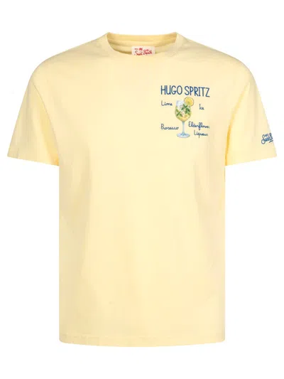 Mc2 Saint Barth Hugo Recipe T-shirt In Orange