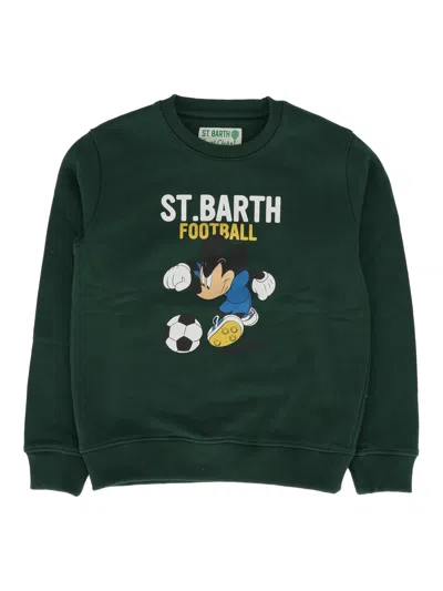 Mc2 Saint Barth Kids' Hutton N-mickey Soccer 51 In Green