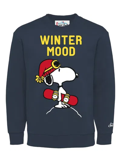 Mc2 Saint Barth Kids' Hutton Sweatshirt In Blue
