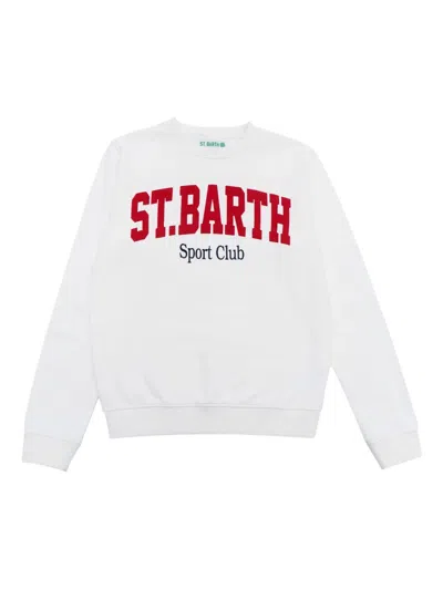 Mc2 Saint Barth Kids' Round-neck Sweatshirt In Multicolor