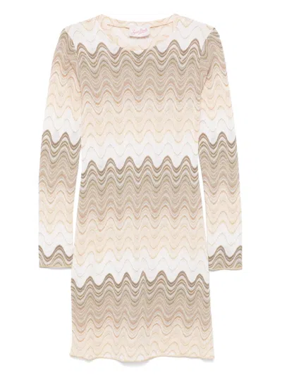 Mc2 Saint Barth Imany Dress In Neutral